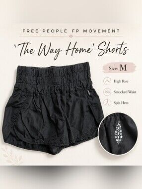 Free People FP Movement The Way Home shorts size M